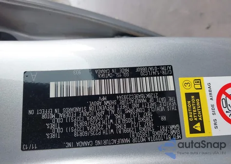 2014 Lexus Rx 350 from USA, damaged, VIN 2T2BK1BA9EC239344